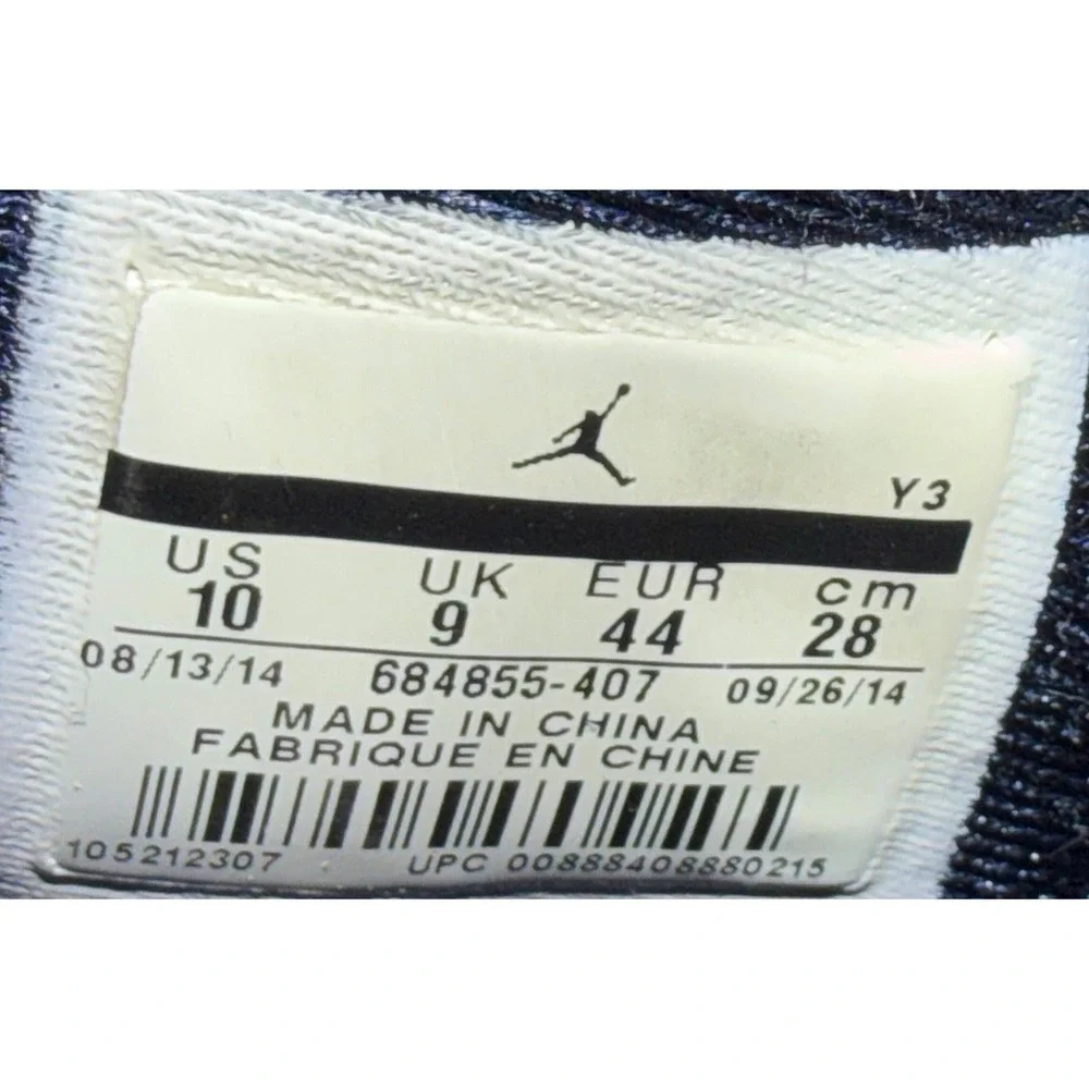 Nike Air Jordan CP3 VII AE Navy Basketball Shoes Men's 10